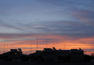 Humvees
