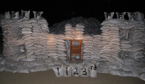 sapper sandbag castle