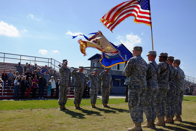 103rd Flag Salute