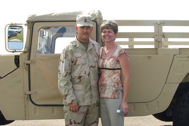 MSG Jack Bentley and wife Donna