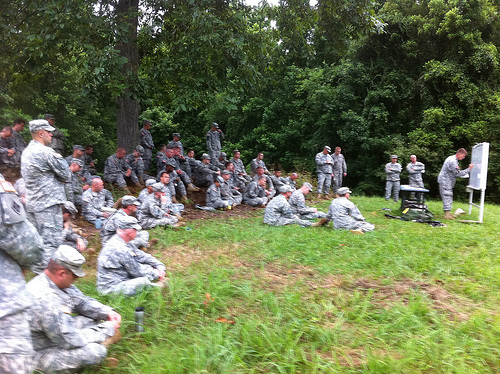 1-149th (Rear) training