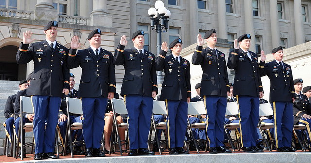 Kentucky’s first combined officer and warrant officer graduating class