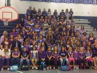 Peaks Mill Purple Up Day