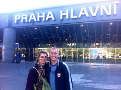 Arrival in PRAHA