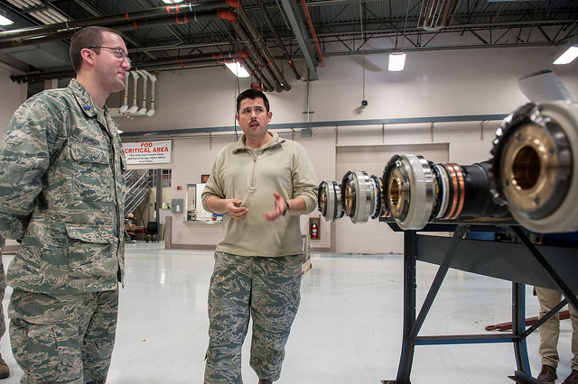 U of L Air Force ROTC cadets tour Kentucky Air Guard