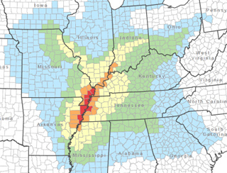 New Madrid Fault line