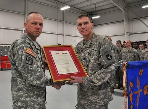 Superior Unit Award - 2009 Inauguration support